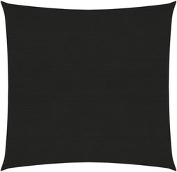 vidaXL - Zonnezeil - 160 - g/m² - 2,5x3 - m - HDPE - zwart