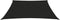 vidaXL - Zonnezeil - 160 - g/m² - 2,5x3 - m - HDPE - zwart