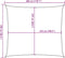 vidaXL - Zonnezeil - 160 - g/m² - 2,5x3 - m - HDPE - zwart