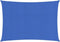 vidaXL - Zonnezeil - 160 - g/m² - 2,5x4,5 - m - HDPE - blauw