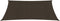 vidaXL - Zonnezeil - 160 - g/m² - 2,5x4,5 - m - HDPE - bruin