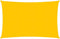 vidaXL - Zonnezeil - 160 - g/m² - 2,5x4,5 - m - HDPE - geel