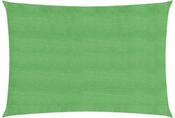 vidaXL - Zonnezeil - 160 - g/m² - 2,5x4,5 - m - HDPE - lichtgroen