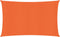 vidaXL - Zonnezeil - 160 - g/m² - 2,5x4,5 - m - HDPE - oranje