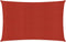 vidaXL - Zonnezeil - 160 - g/m² - 2,5x4,5 - m - HDPE - rood