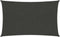 vidaXL - Zonnezeil - 160 - g/m² - 2,5x4,5 - m - HDPE - antracietkleurig