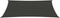 vidaXL - Zonnezeil - 160 - g/m² - 2,5x4,5 - m - HDPE - antracietkleurig