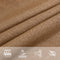 vidaXL - Zonnezeil - 160 - g/m² - 2,5x4,5 - m - HDPE - taupe