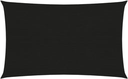 vidaXL - Zonnezeil - 160 - g/m² - 2,5x4,5 - m - HDPE - zwart