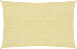 vidaXL - Zonnezeil - 160 - g/m² - 2,5x4 - m - HDPE - beige