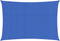vidaXL - Zonnezeil - 160 - g/m² - 2,5x4 - m - HDPE - blauw