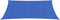 vidaXL - Zonnezeil - 160 - g/m² - 2,5x4 - m - HDPE - blauw