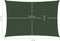vidaXL - Zonnezeil - 160 - g/m² - 2,5x4 - m - HDPE - donkergroen