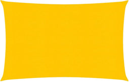 vidaXL - Zonnezeil - 160 - g/m² - 2,5x4 - m - HDPE - geel