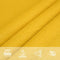vidaXL - Zonnezeil - 160 - g/m² - 2,5x4 - m - HDPE - geel