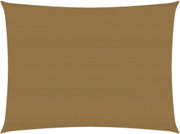 vidaXL - Zonnezeil - 160 - g/m² - 2,5x4 - m - HDPE - taupe