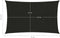 vidaXL - Zonnezeil - 160 - g/m² - 2,5x4 - m - HDPE - zwart