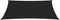 vidaXL - Zonnezeil - 160 - g/m² - 2,5x4 - m - HDPE - zwart