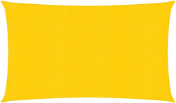 vidaXL - Zonnezeil - 160 - g/m² - 2,5x5 - m - HDPE - geel