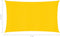 vidaXL - Zonnezeil - 160 - g/m² - 2,5x5 - m - HDPE - geel