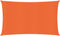 vidaXL - Zonnezeil - 160 - g/m² - 2,5x5 - m - HDPE - oranje