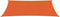vidaXL - Zonnezeil - 160 - g/m² - 2,5x5 - m - HDPE - oranje