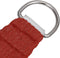 vidaXL - Zonnezeil - 160 - g/m² - 2,5x5 - m - HDPE - rood