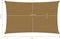 vidaXL - Zonnezeil - 160 - g/m² - 2,5x5 - m - HDPE - taupe