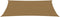 vidaXL - Zonnezeil - 160 - g/m² - 2,5x5 - m - HDPE - taupe