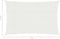 vidaXL - Zonnezeil - 160 - g/m² - 2,5x5 - m - HDPE - wit