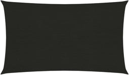 vidaXL - Zonnezeil - 160 - g/m² - 2,5x5 - m - HDPE - zwart
