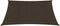 vidaXL - Zonnezeil - 160 - g/m² - 2x2,5 - m - HDPE - bruin