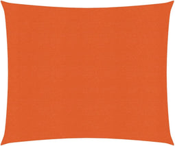 vidaXL - Zonnezeil - 160 - g/m² - 2x2,5 - m - HDPE - oranje