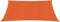 vidaXL - Zonnezeil - 160 - g/m² - 2x2,5 - m - HDPE - oranje