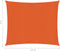 vidaXL - Zonnezeil - 160 - g/m² - 2x2,5 - m - HDPE - oranje