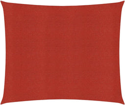 vidaXL - Zonnezeil - 160 - g/m² - 2x2,5 - m - HDPE - rood