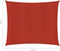 vidaXL - Zonnezeil - 160 - g/m² - 2x2,5 - m - HDPE - rood