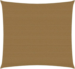 vidaXL - Zonnezeil - 160 - g/m² - 2x2,5 - m - HDPE - taupe