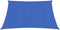 vidaXL - Zonnezeil - 160 - g/m² - 2x2 - m - HDPE - blauw