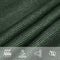 vidaXL - Zonnezeil - 160 - g/m² - 2x2 - m - HDPE - donkergroen