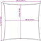 vidaXL - Zonnezeil - 160 - g/m² - 2x2 - m - HDPE - donkergroen