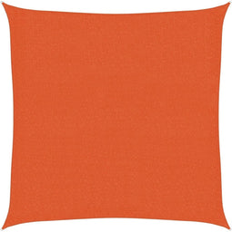 vidaXL - Zonnezeil - 160 - g/m² - 2x2 - m - HDPE - oranje