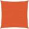 vidaXL - Zonnezeil - 160 - g/m² - 2x2 - m - HDPE - oranje