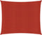 vidaXL - Zonnezeil - 160 - g/m² - 2x2 - m - HDPE - rood