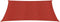 vidaXL - Zonnezeil - 160 - g/m² - 2x2 - m - HDPE - rood