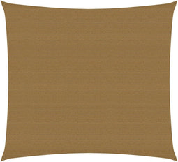 vidaXL - Zonnezeil - 160 - g/m² - 2x2 - m - HDPE - taupe
