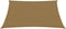 vidaXL - Zonnezeil - 160 - g/m² - 2x2 - m - HDPE - taupe