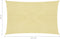vidaXL - Zonnezeil - 160 - g/m² - 2x3,5 - m - HDPE - beige