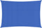 vidaXL - Zonnezeil - 160 - g/m² - 2x3,5 - m - HDPE - blauw