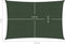 vidaXL - Zonnezeil - 160 - g/m² - 2x3,5 - m - HDPE - donkergroen